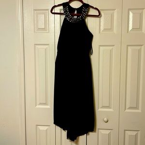 BCX Ladies Black Dress over Spandex - Size -9